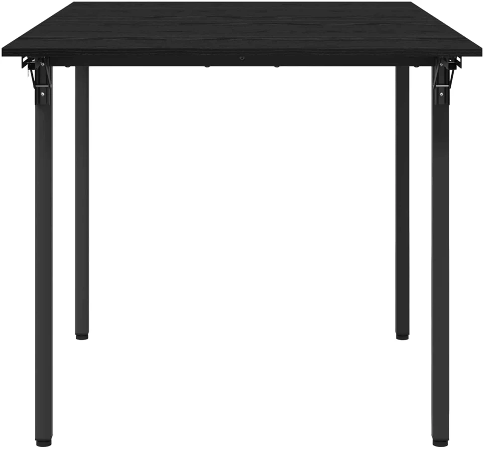 Išlenkiamas valgomasis stalas 120 x 81,5 x 75 cm Juodojo ąžuolo