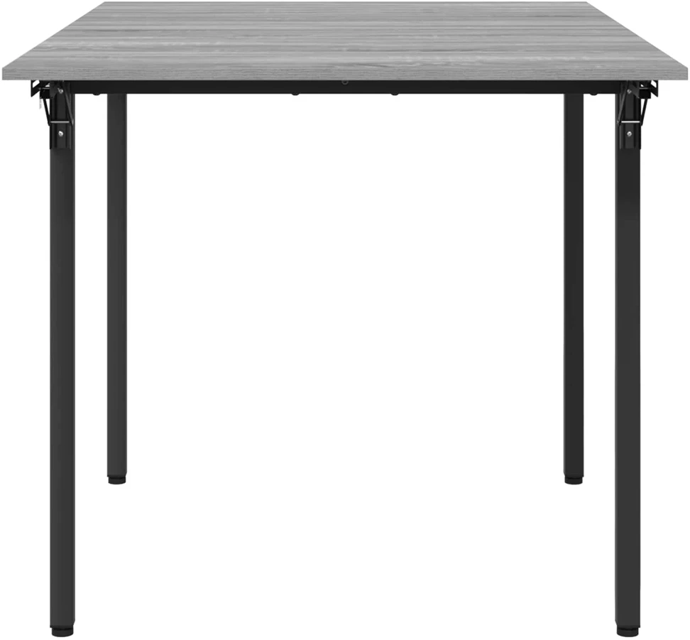 Išlenkiamas valgomasis stalas 120 x 81,5 x 75 cm Pilka Sonoma