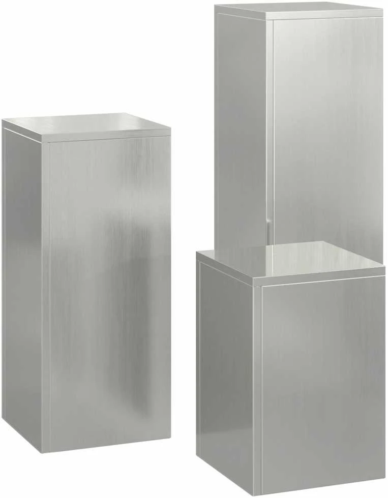 Augalų stovas 3 pcs Sidabro Galvanizuotas plienas