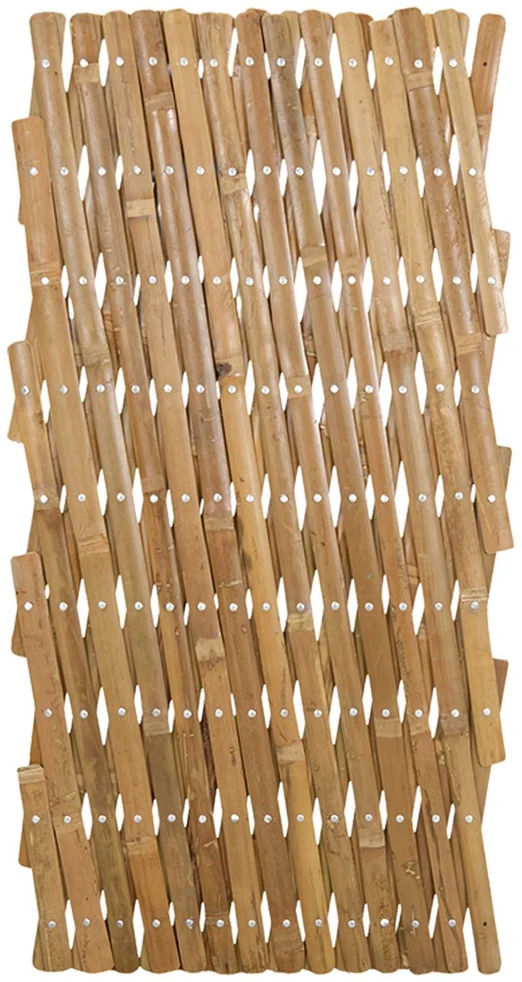 Išplečiamas tinklas tvora 2 vnt. 100 x 105 cm Bambukas