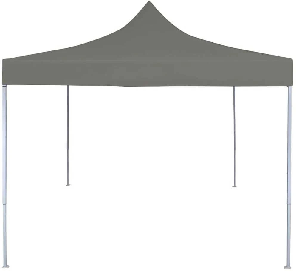 Išskleidžiama proginė palapinė, antracito sp., 3x3 m