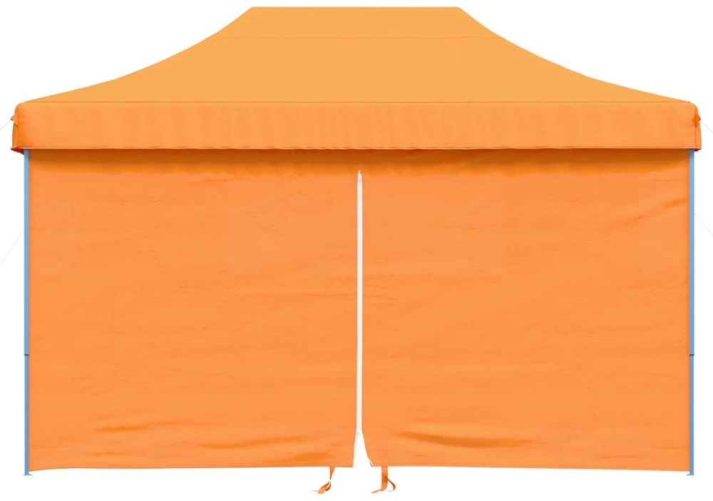Išskleidžiama proginė palapinė su 4 sienomis, oranžinė
