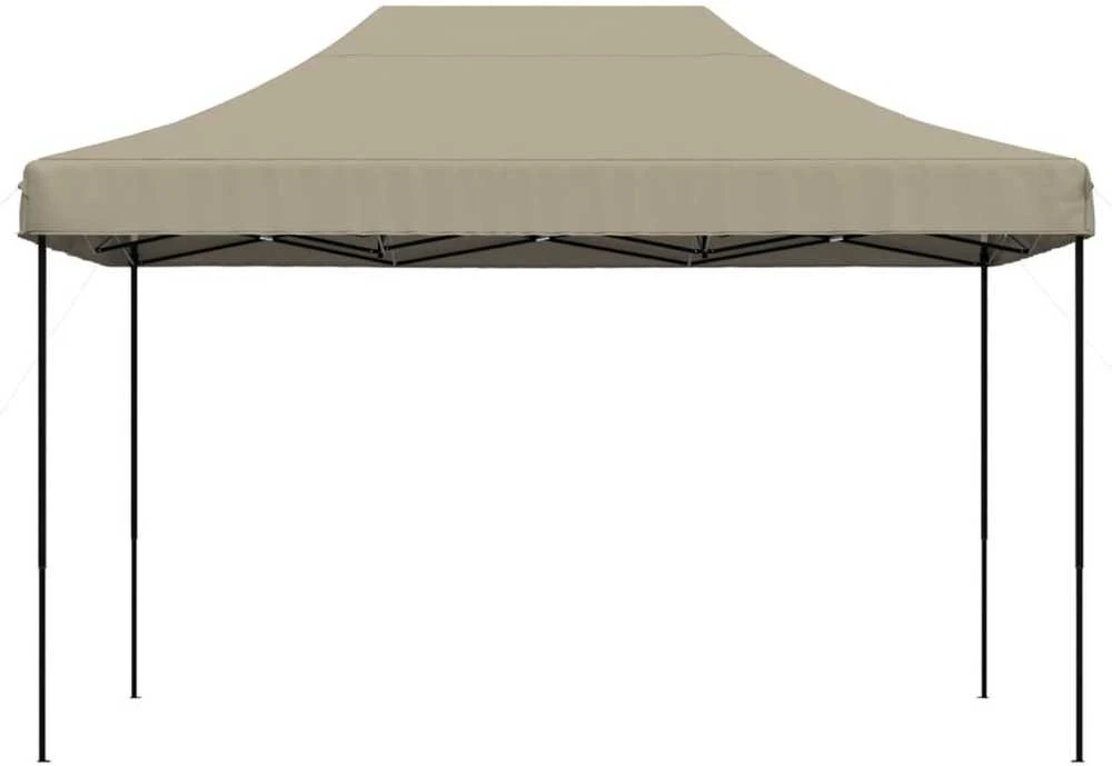Išskleidžiama proginė palapinė, taupe spalvos, 410x279x315cm