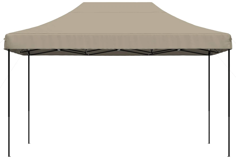 Išskleidžiama proginė palapinė, taupe spalvos, 440x292x315cm