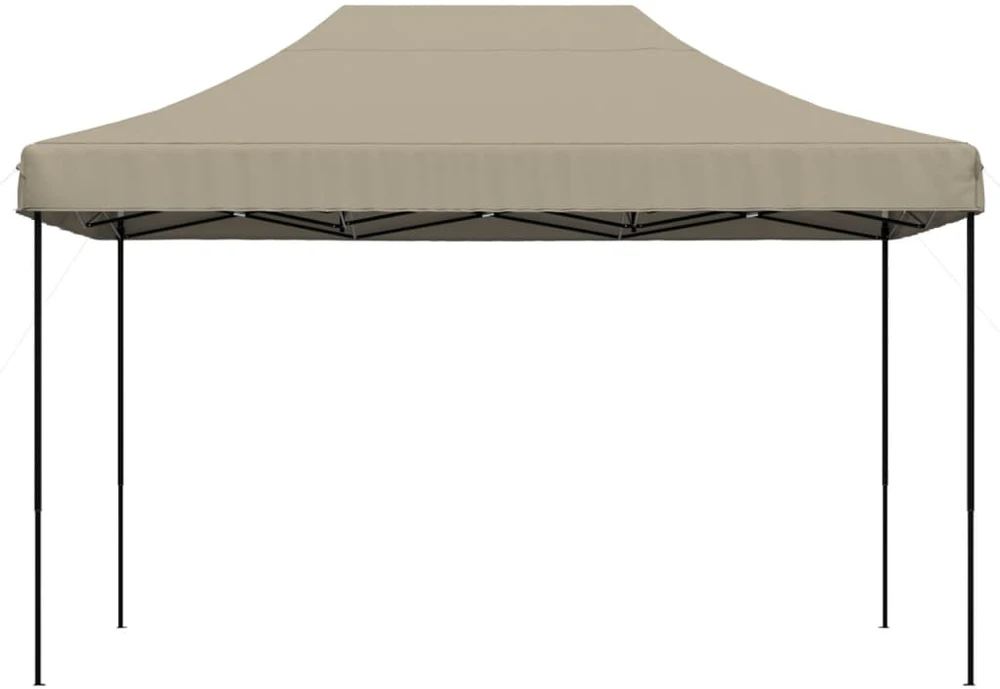 Išskleidžiama proginė palapinė, taupe spalvos, 410x279x315cm