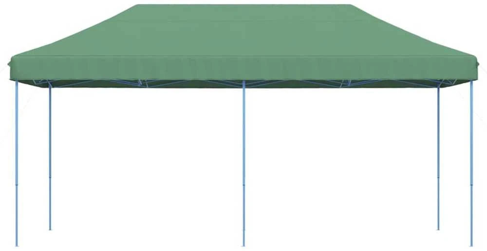 Išskleidžiama proginė palapinė, žalios spalvos, 580x292x315cm
