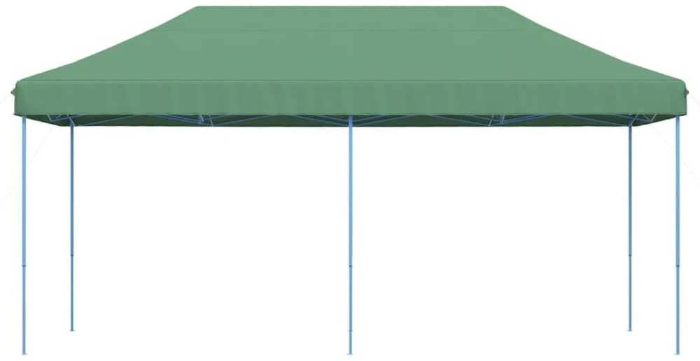 Išskleidžiama proginė palapinė, žalios spalvos, 580x292x315cm