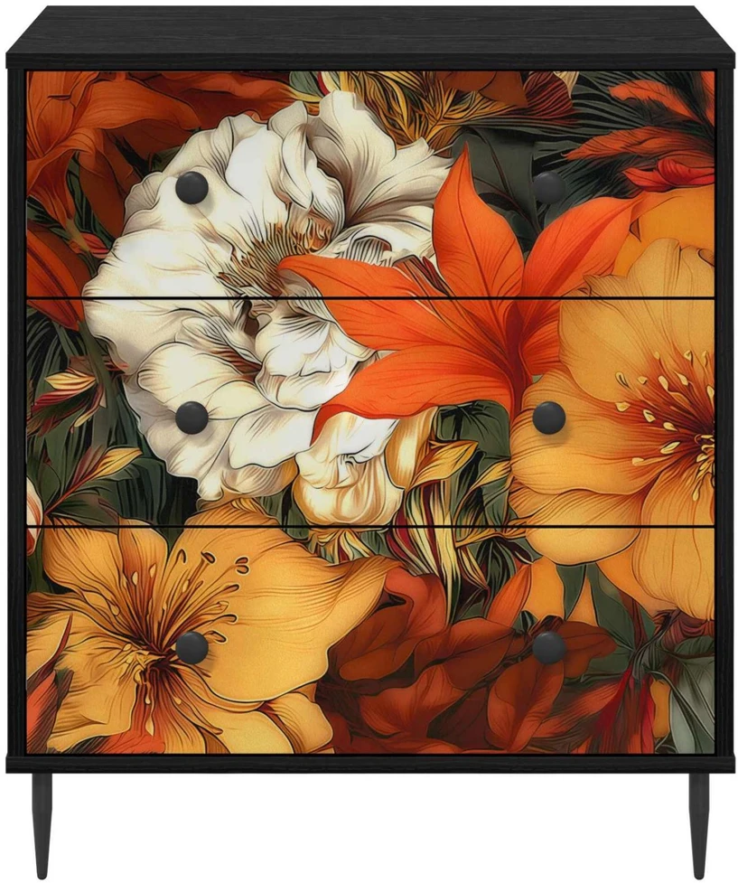 Ištraukalas spinta GENNEP Lazdynų raštas 66 x 36,5 x 76 cm