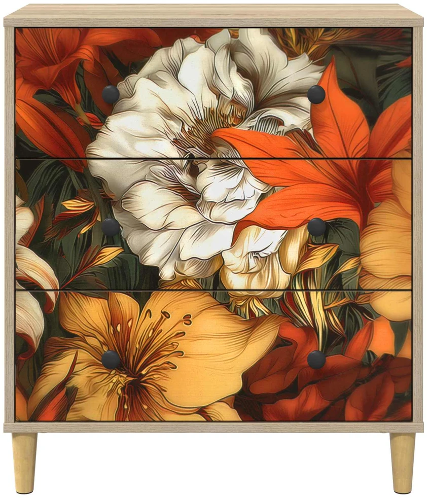 Ištraukalas spinta GENNEP Lazdynų raštas 66 x 36,5 x 75 cm