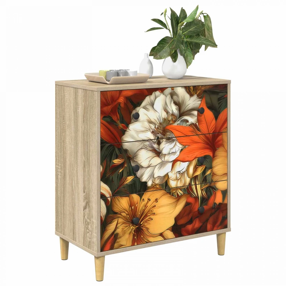 Ištraukalas spinta GENNEP Lazdynų raštas 66 x 36,5 x 75 cm