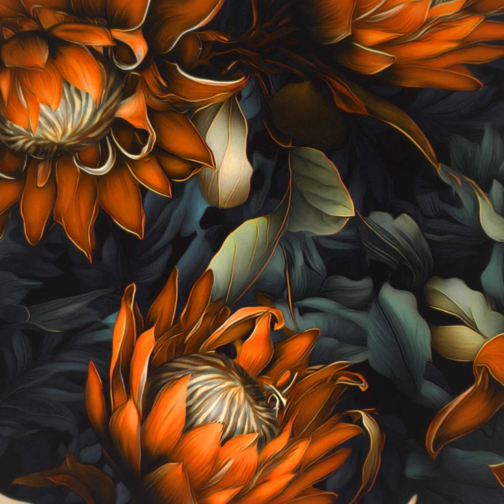 Ištraukalas spinta LOCHEM Oranžinė spauda 66 x 36,5 x 75 cm