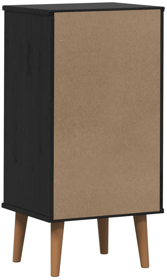 Ištraukalas spinta MOLDE Juoda 40 x 35 x 82 cm
