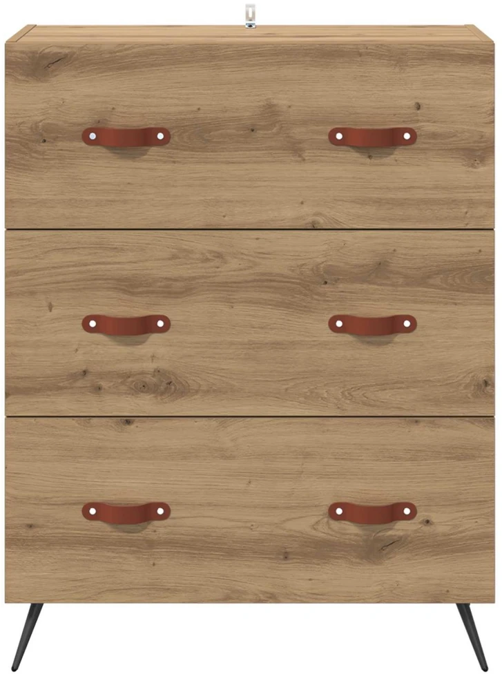 Ištraukalas spinta 3-Dėžė Amatinė Ąžuolas 69,5 x 34 x 90 cm