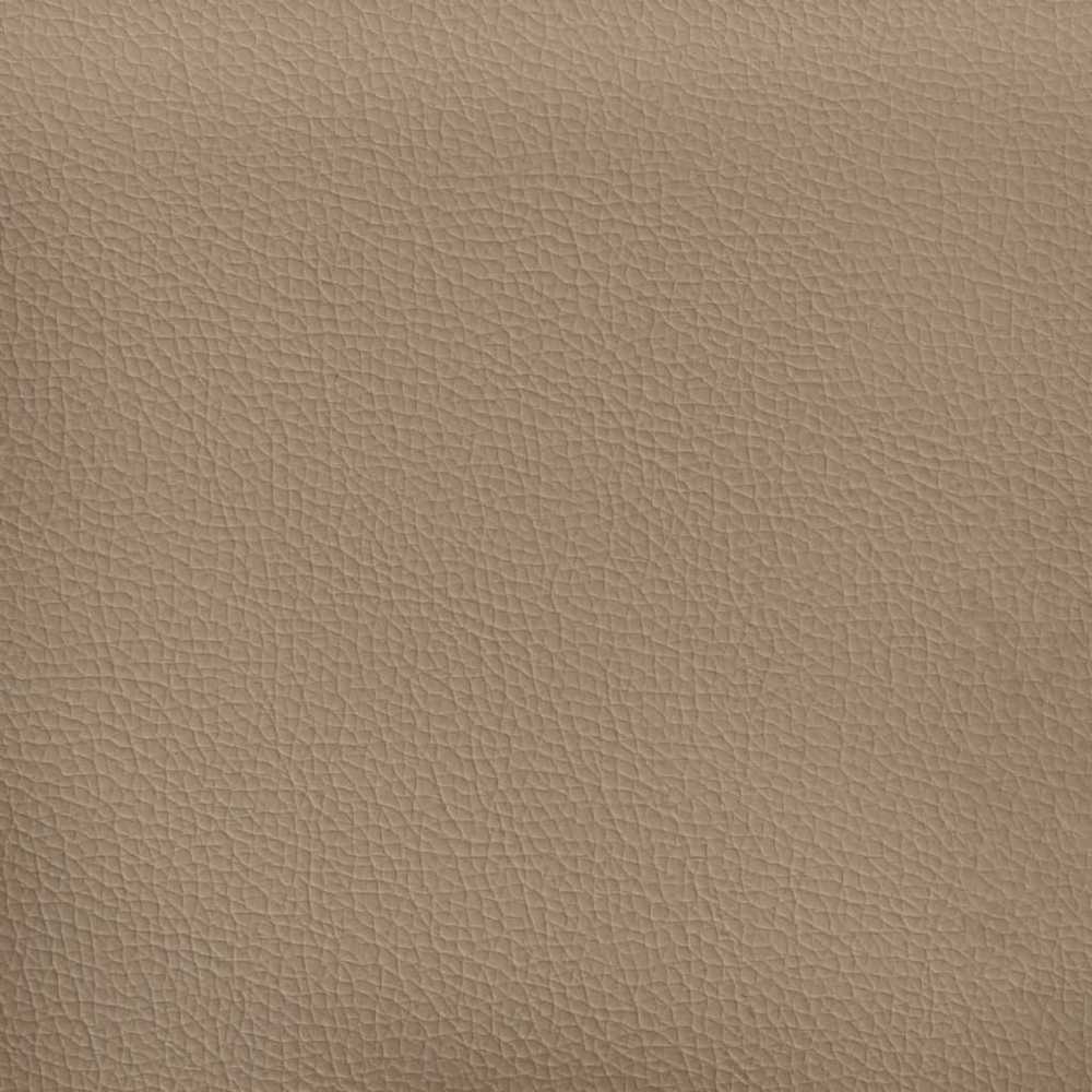 Ištraukiama lova su stalčiais, kapučino, 90x200cm, dirbtinė oda