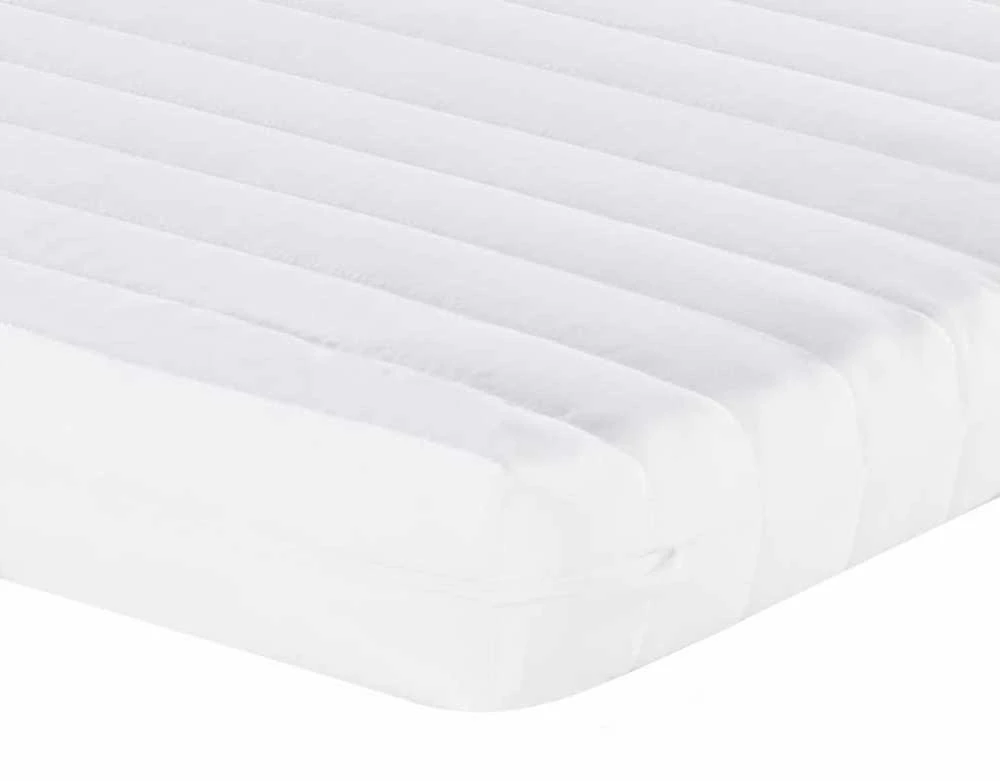 Ištraukiama lova su stalčiais, kreminė, 80x200cm, audinys