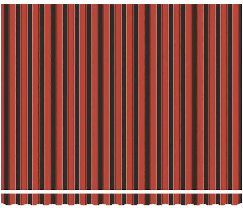 Ištraukiama markizė Geltona ir Oranžinė 400 × 350 cm