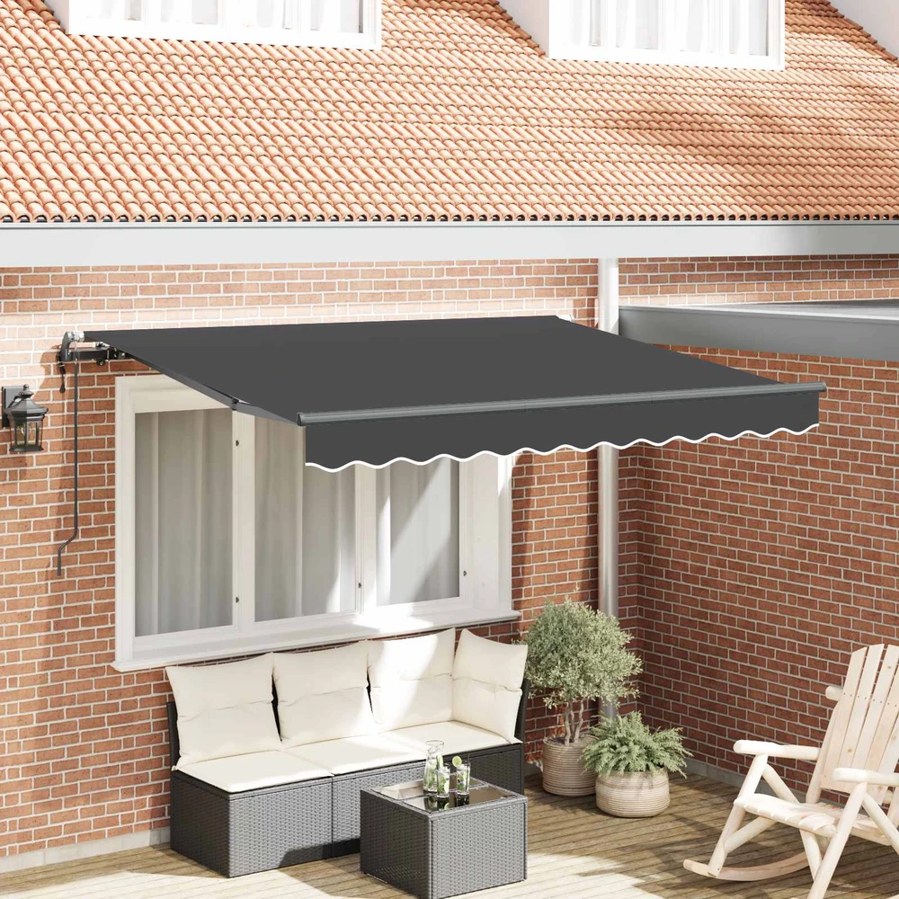 Ištraukiama markizė Antracitas 250 x 200 cm audinys