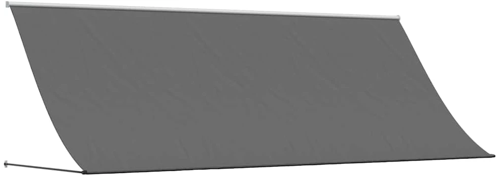 Ištraukiama markizė, antracito, 350x150cm, audinys ir plienas