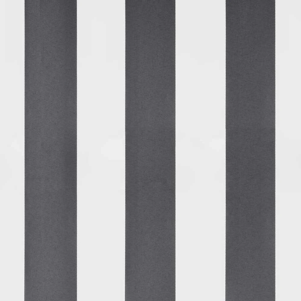 Ištraukiama markizė, antracito/balta, 3,5x2,5m, audinys