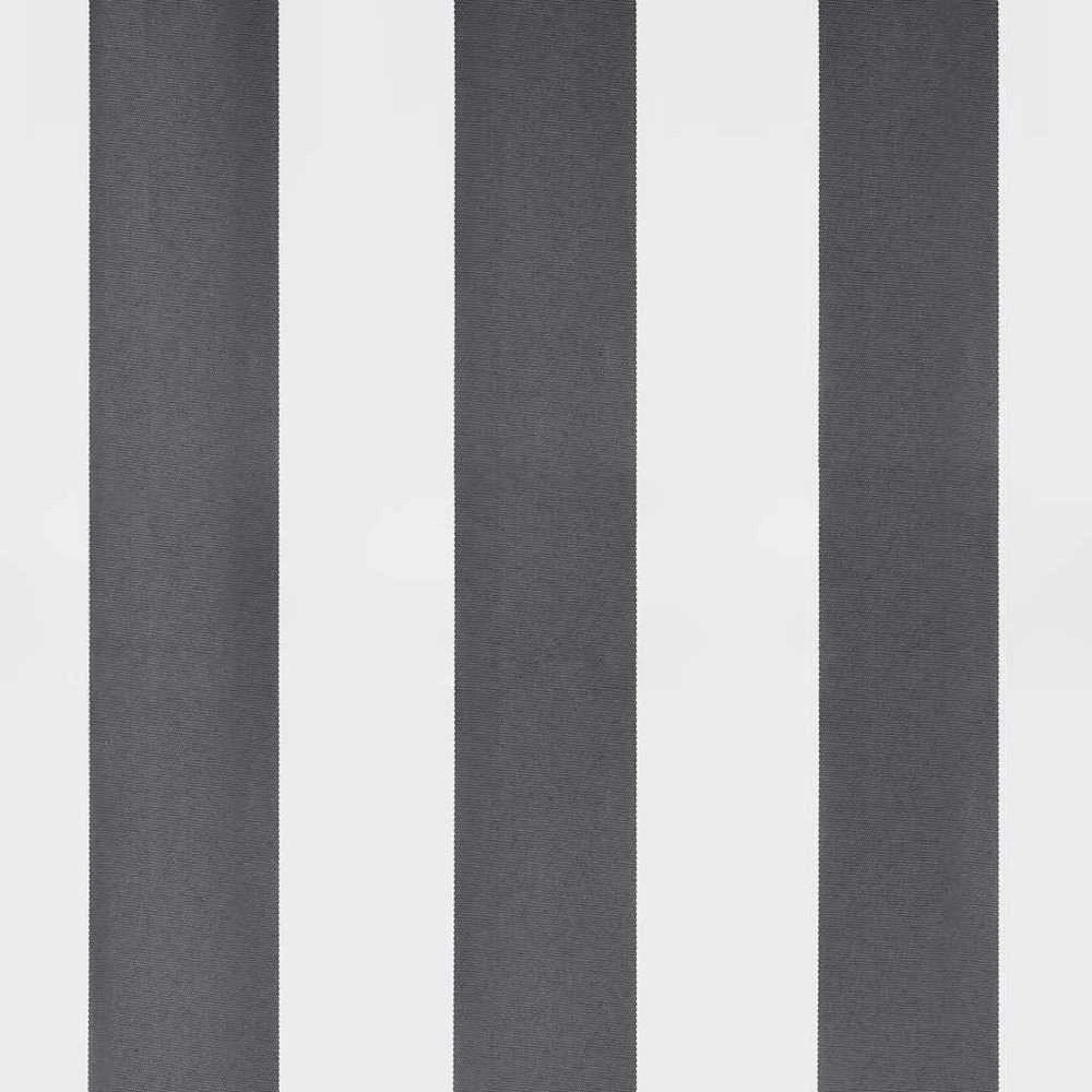 Ištraukiama markizė, antracito/balta, 3,5x2,5m, audinys