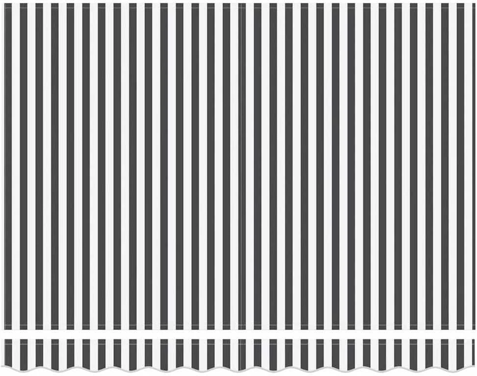 Markizės rėmas Antracito ir baltos 300 x 250 cm