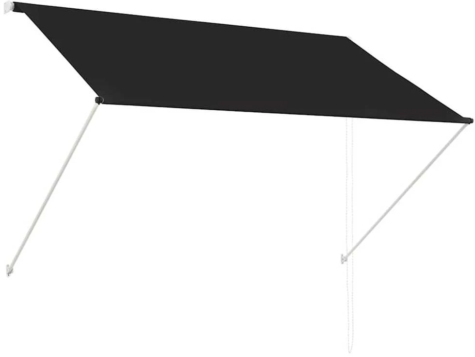 Ištraukiama markizė, antracito spalvos, 200x150cm