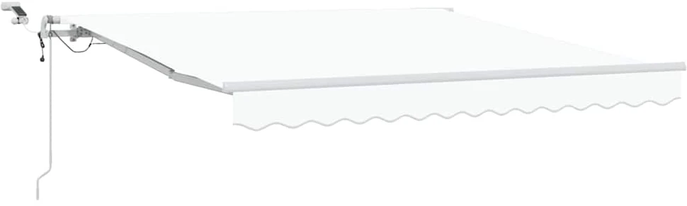 Ištraukiama markizė Balta 350 x 250 cm Poliesteris