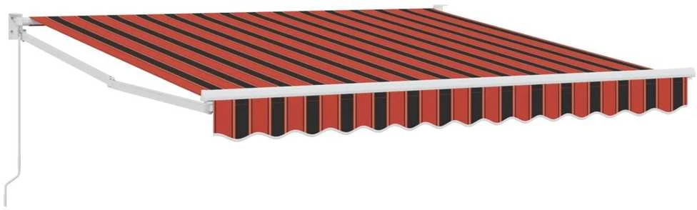 Ištraukiama markizė Oranžinė ir ruda 300 x 250 cm