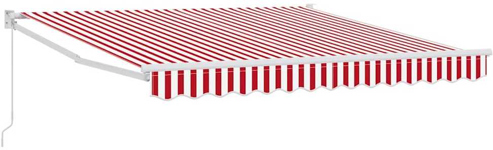 Ištraukiama markizė Raudona ir balta 300 x 250 cm