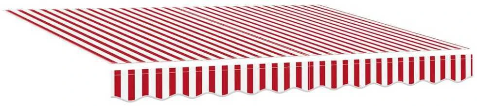 Ištraukiama markizė Raudona ir balta 300 x 250 cm