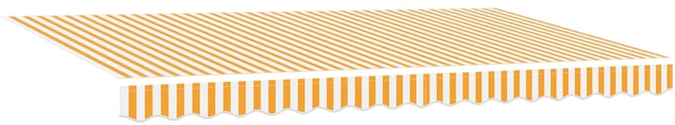 Ištraukiama markizė Geltona 400 x 200 cm audinys