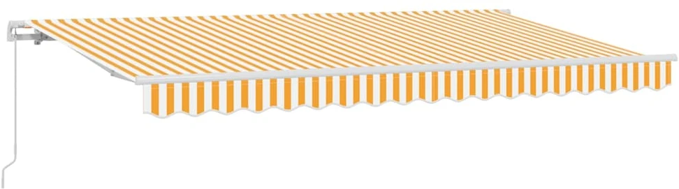 Ištraukiama markizė Geltona 400 x 200 cm audinys