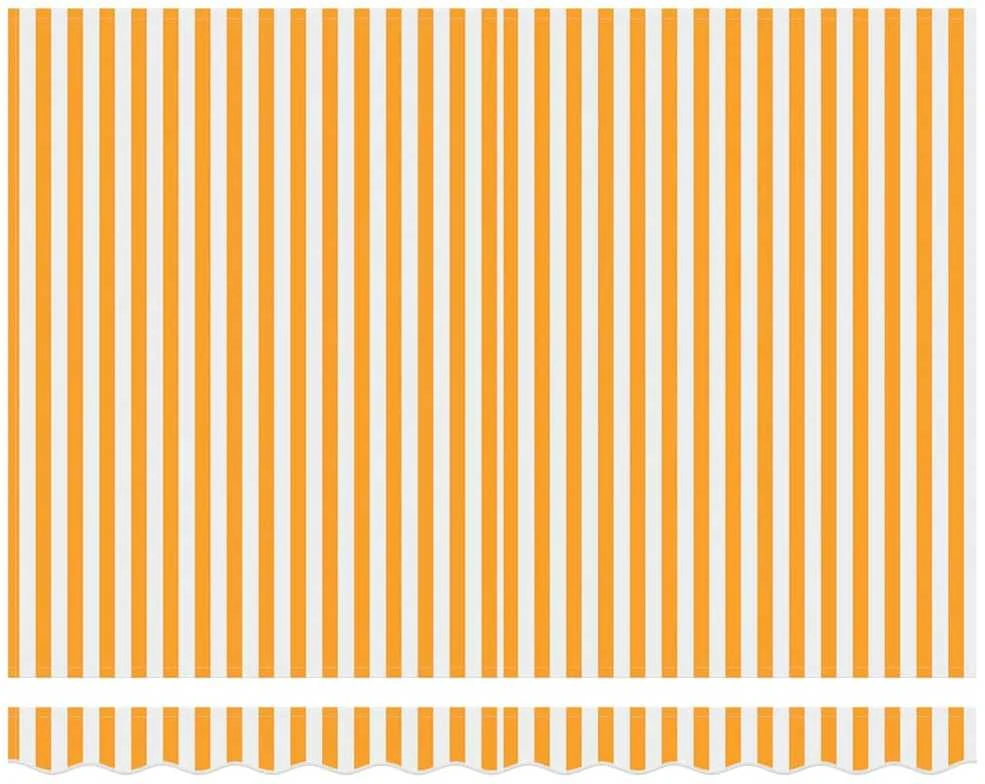 Markizės rėmas Geltona ir balta 300 x 250 cm