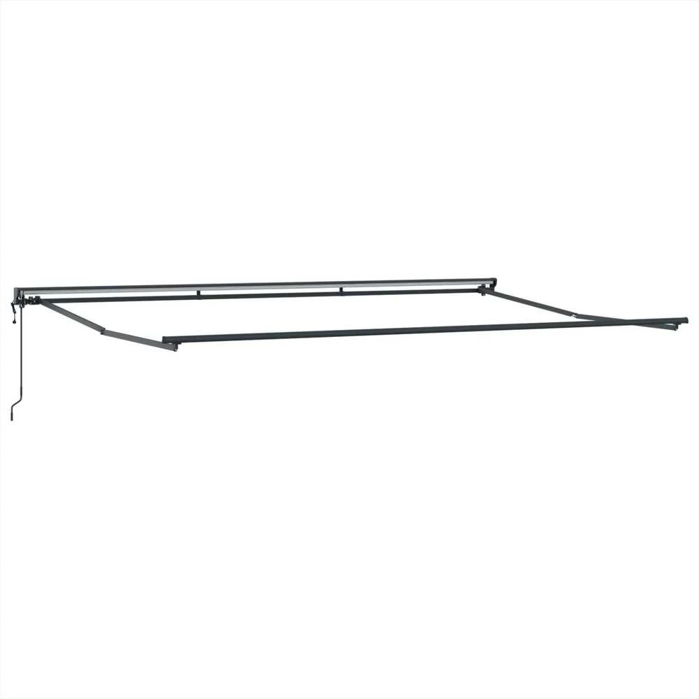 Markizės rėmas Geltona ir balta 500 × 300 cm