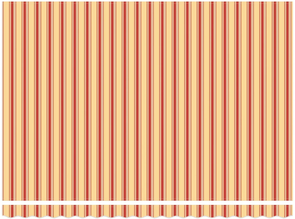 Ištraukiama markizė Geltona ir Oranžinė 450 × 350 cm