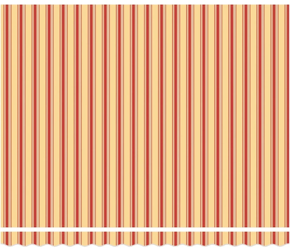 Ištraukiama markizė Geltona ir Oranžinė 400 × 300 cm