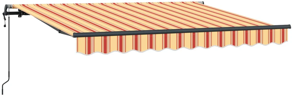 Ištraukiama markizė Geltona ir Oranžinė 250 x 200 cm audinys