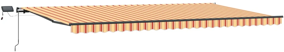 Ištraukiama markizė Geltona ir Oranžinė 600 × 300 cm