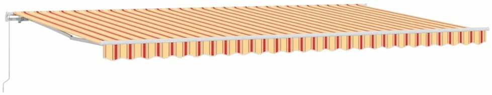 Ištraukiama markizė Geltona ir Oranžinė 600 × 300 cm