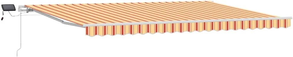 Ištraukiama markizė Geltona ir Oranžinė 500 × 300 cm