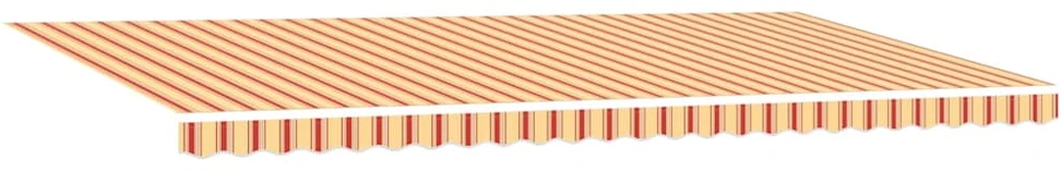 Ištraukiama markizė Geltona ir Oranžinė 600 × 300 cm