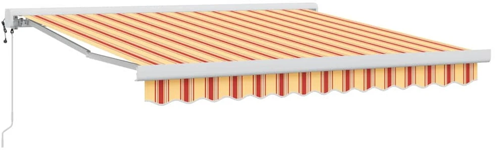 Ištraukiama markizė Geltona ir Oranžinė 300 x 250 cm