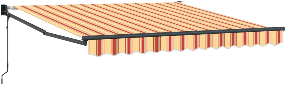 Ištraukiama markizė Geltona ir Oranžinė 300 x 250 cm