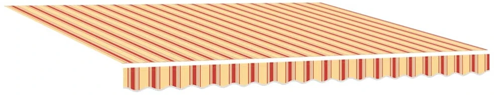 Ištraukiama markizė Geltona ir Oranžinė 400 × 300 cm