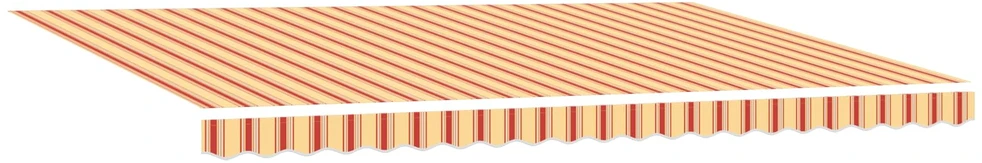 Ištraukiama markizė Geltona ir Oranžinė 500 × 300 cm