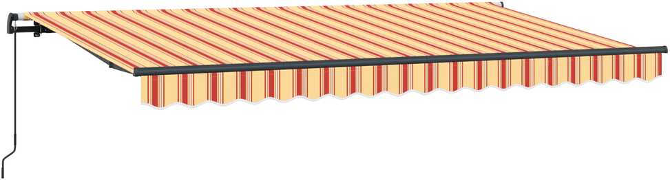 Ištraukiama markizė Geltona 400 x 200 cm audinys