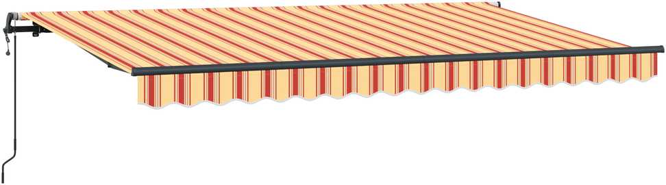 Ištraukiama markizė Geltona 400 x 200 cm audinys