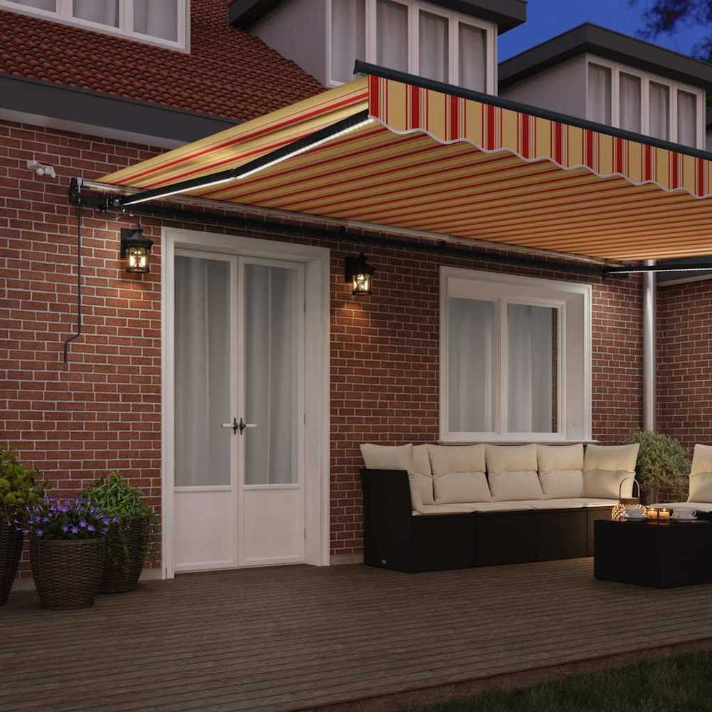 Ištraukiama markizė Geltona ir Oranžinė 500 × 300 cm