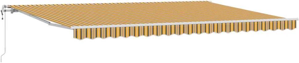 Ištraukiama markizė Įvairiaspalvis 500 × 300 cm