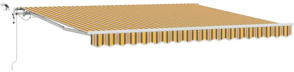 Ištraukiama markizė Įvairiaspalvis 400 × 300 cm Poliesteris